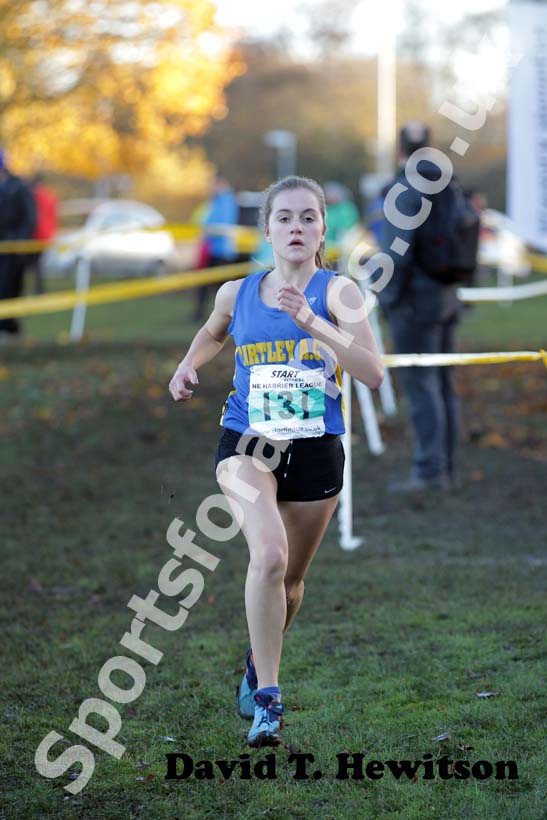 Green 131 Start Fitness North East Harrier League, Blaydon.
